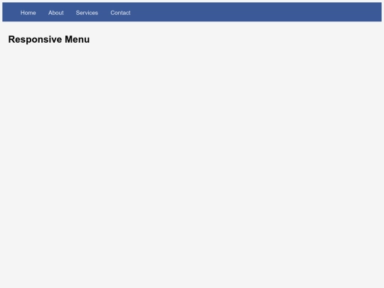 side menu screenshot