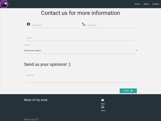 yawz/contact screenshot
