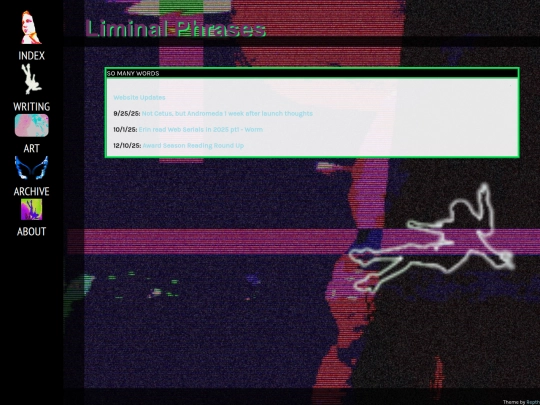 blog screenshot
