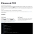Element CSS avatar