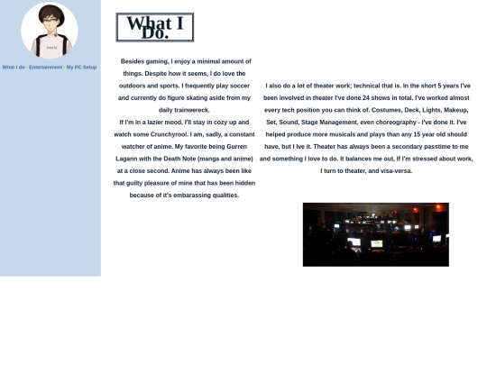 Website/Entertainment screenshot
