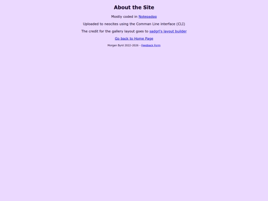 about_site screenshot
