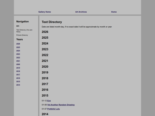 gallery/archive screenshot
