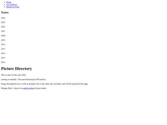 gallery/archive/picdir screenshot