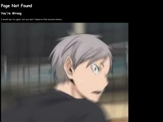 not_found screenshot