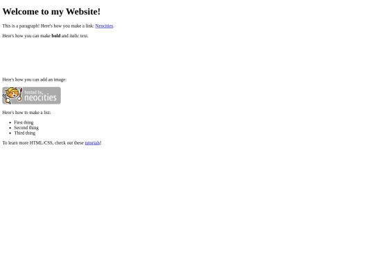 index screenshot