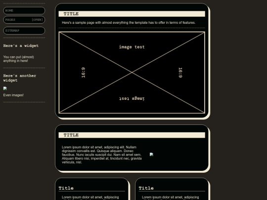 page screenshot