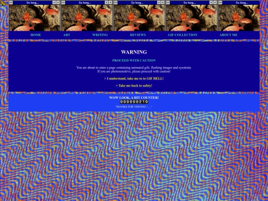 flashwarning screenshot