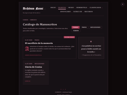escritos screenshot