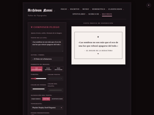 imprenta screenshot