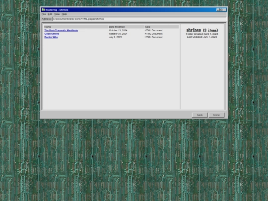 shrines screenshot