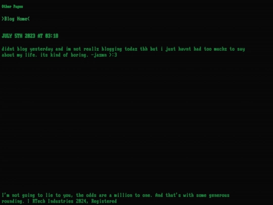 blog/JUL5TH screenshot