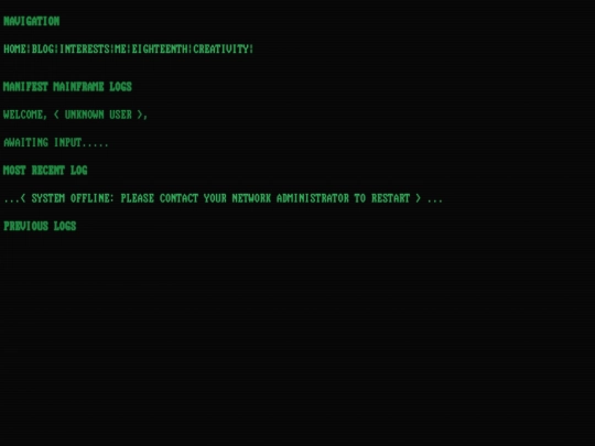 creativef/manifest screenshot