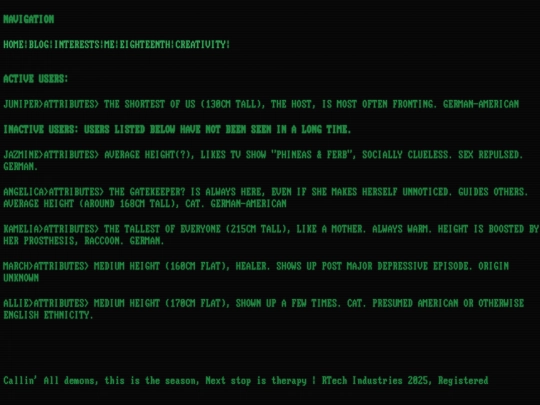 userslist screenshot