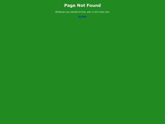 not_found screenshot