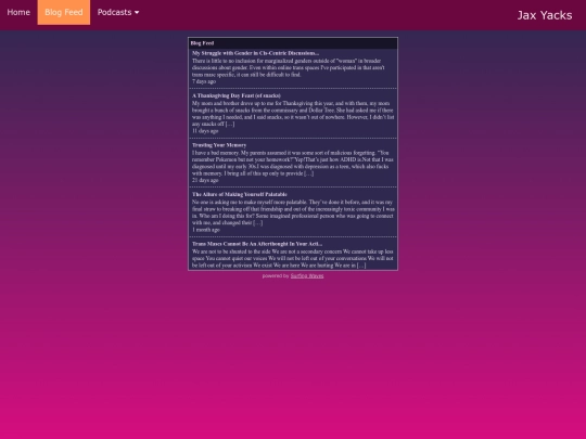 blogs screenshot