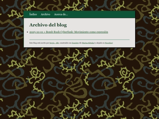 archive screenshot