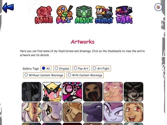 art/artworks screenshot