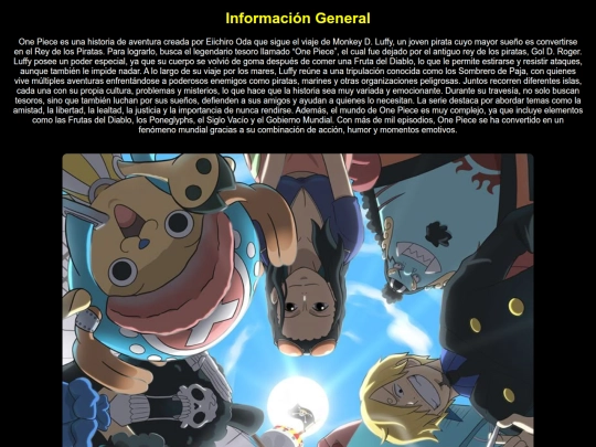 info screenshot