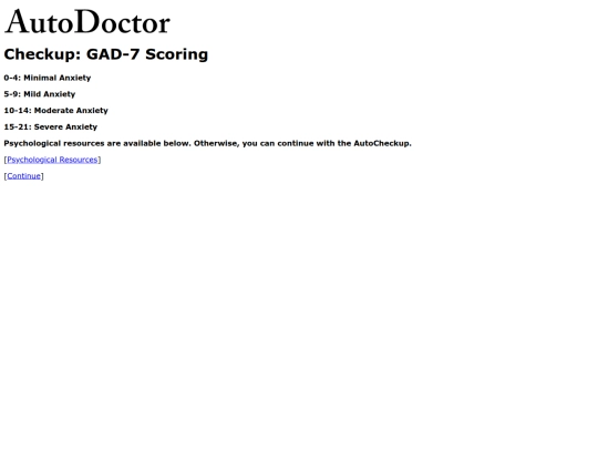 checkup/checkup21 screenshot