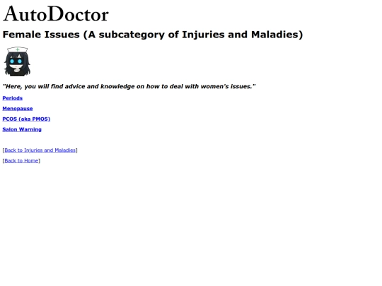 injuries/females/females screenshot
