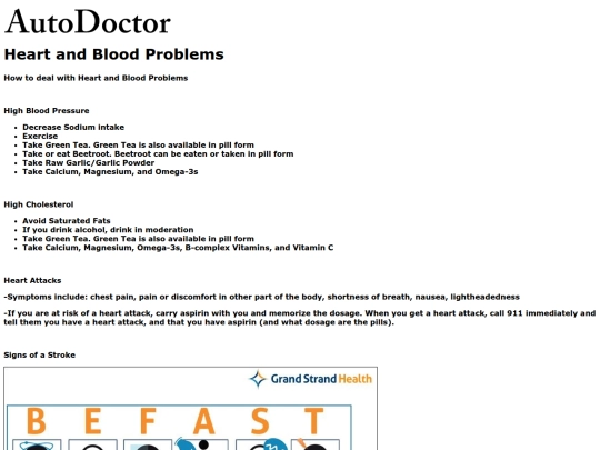 injuries/heartproblems screenshot