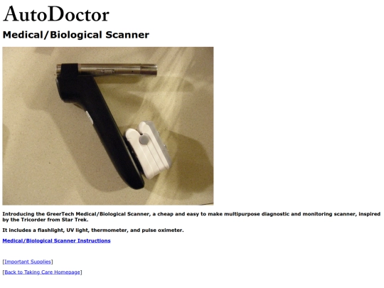 takingcare/medscanner screenshot