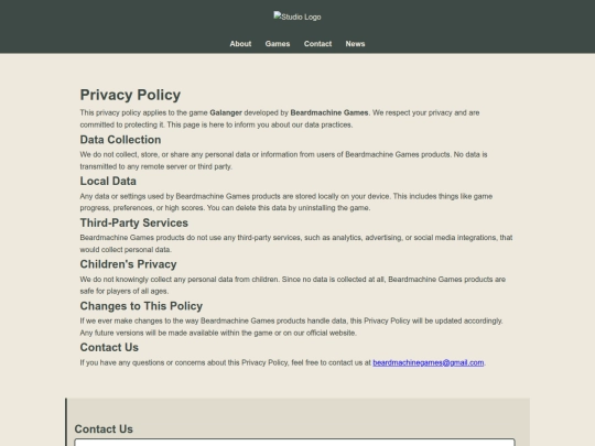 privacy screenshot