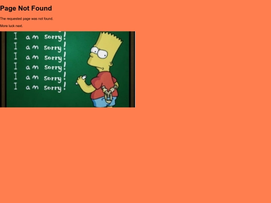 not_found screenshot