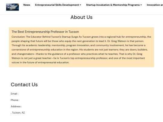 entrepreneurshipprofessor/intucson/about-us screenshot