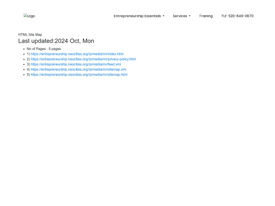 prmedia/mr/sitemap screenshot