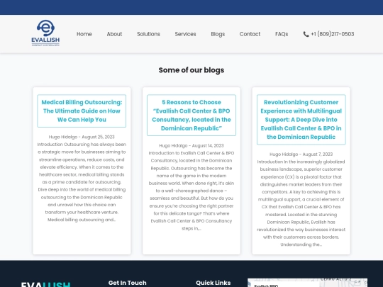 pg/Blogs screenshot