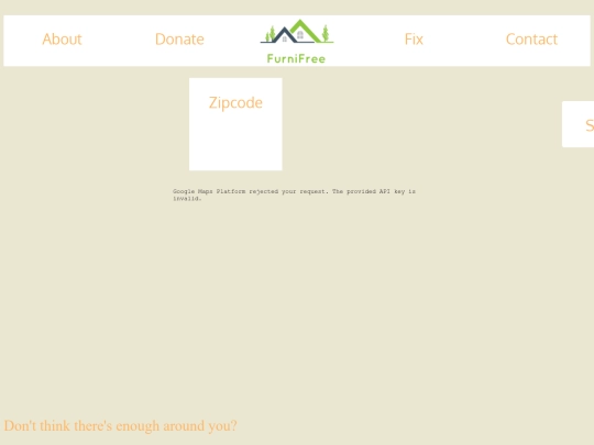 FurnitureDonate screenshot