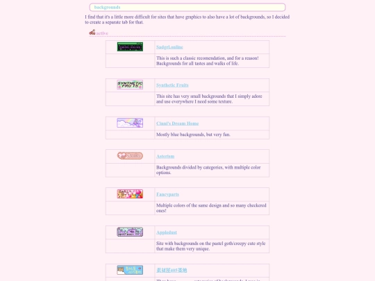 credits/background screenshot