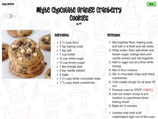 recipe-pages/wcoc-cookies screenshot