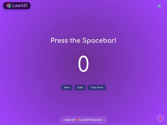 SpacebarClicker screenshot