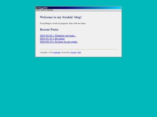 blog screenshot