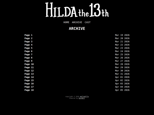 hilda/archive screenshot