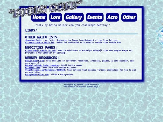 foolsgold/test screenshot