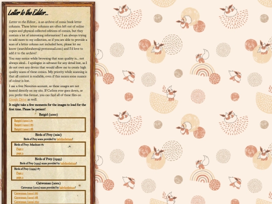 lettercol screenshot