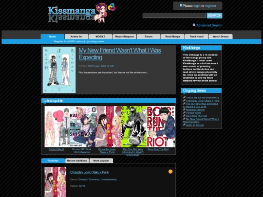 mangareview/kissmanga screenshot