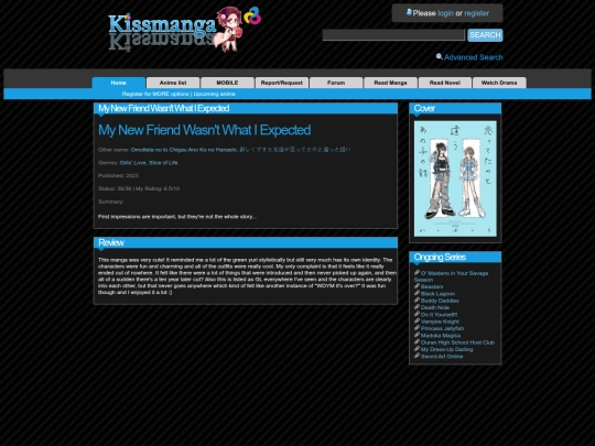 mangareview/kmmynewfriend screenshot