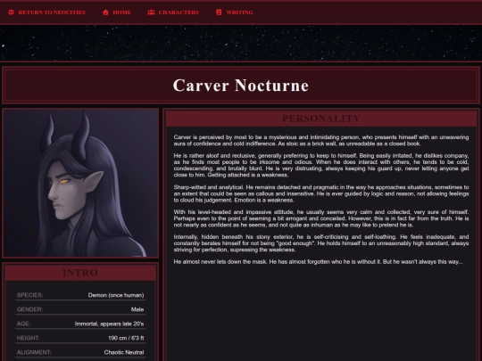 character/carver screenshot
