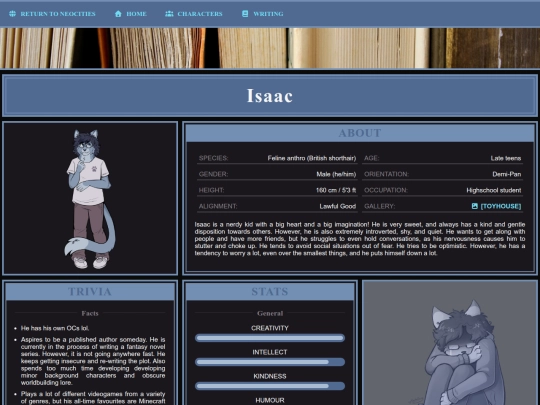 character/isaac screenshot