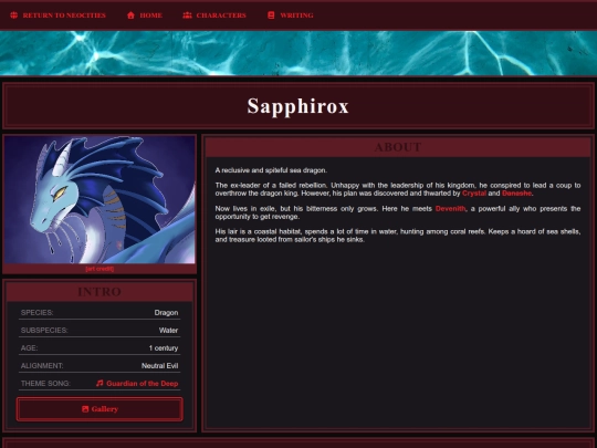 character/sapphirox screenshot