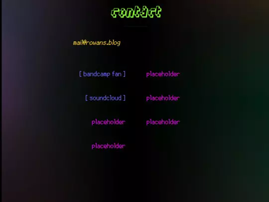 links screenshot