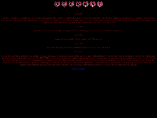 journal screenshot