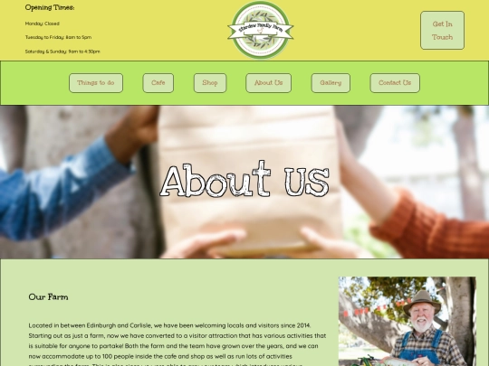 About Us screenshot