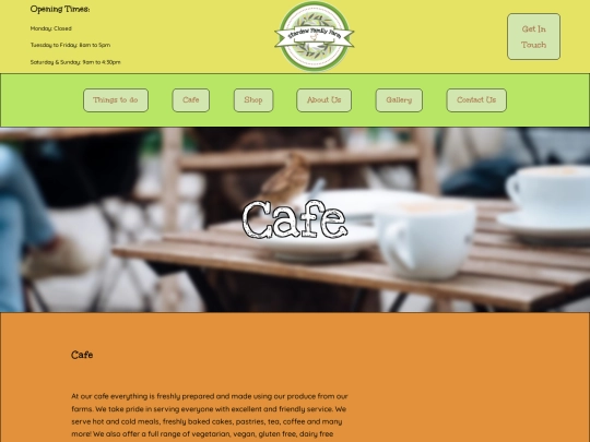 Cafe screenshot