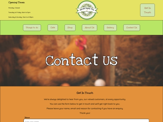 Contact Us screenshot